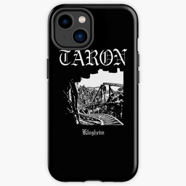 Taron - Launch Coasterino in Black Metal iPhone Tough Case