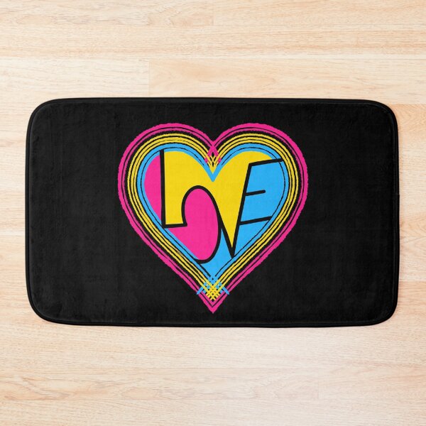 Item preview, Pan flag heart designed and sold by saint-shores.