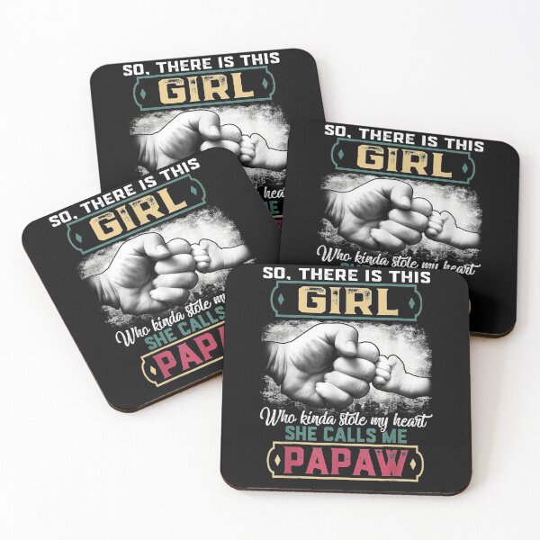 Item preview, This Girl Who Kinda Stole My Heart She Calls Me Papaw Gift  designed and sold by caral8.