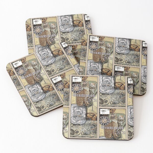 Item preview, Steampunk Cats designed and sold by PaniaBrown.