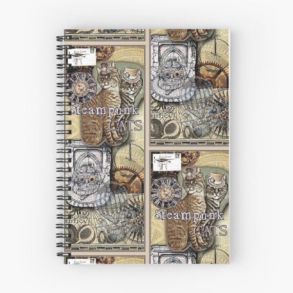 Item preview, Steampunk Cats designed and sold by PaniaBrown.