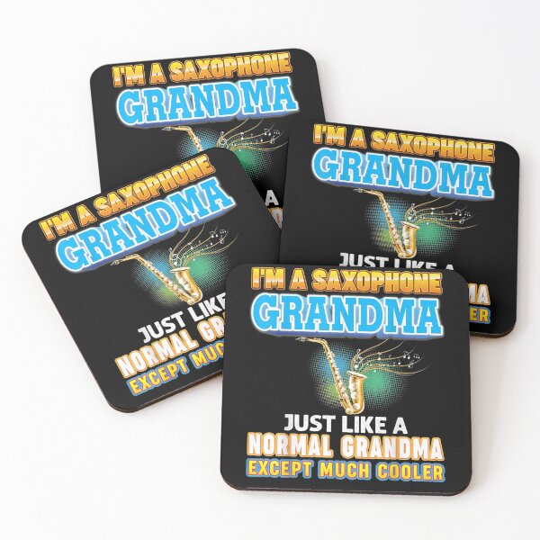 Item preview, I'm A Saxophone Grandma Just Like Normal Except Much Cooler Gift  designed and sold by caral8.
