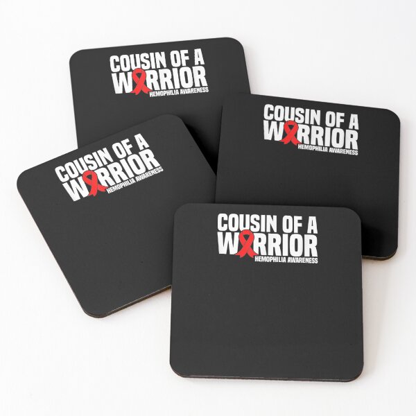 Item preview, Cousin Of A Warrior Hemophilia Awareness Gift  designed and sold by caral8.