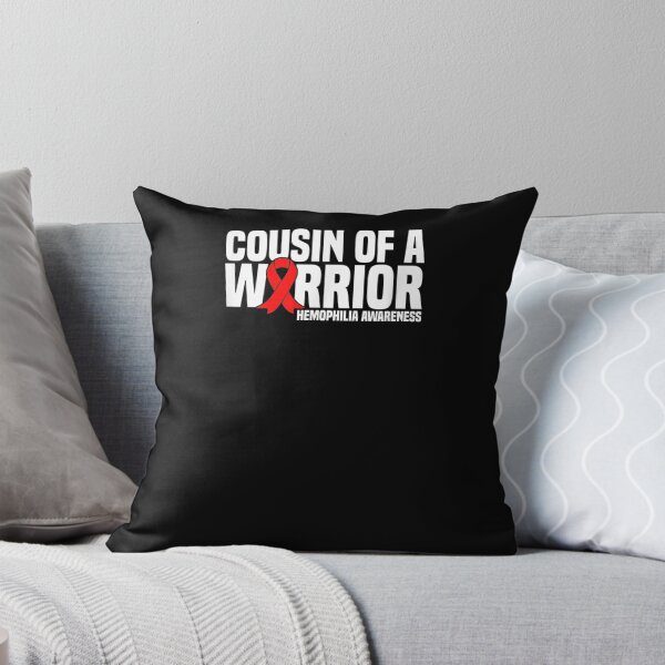 Item preview, Cousin Of A Warrior Hemophilia Awareness Gift  designed and sold by caral8.