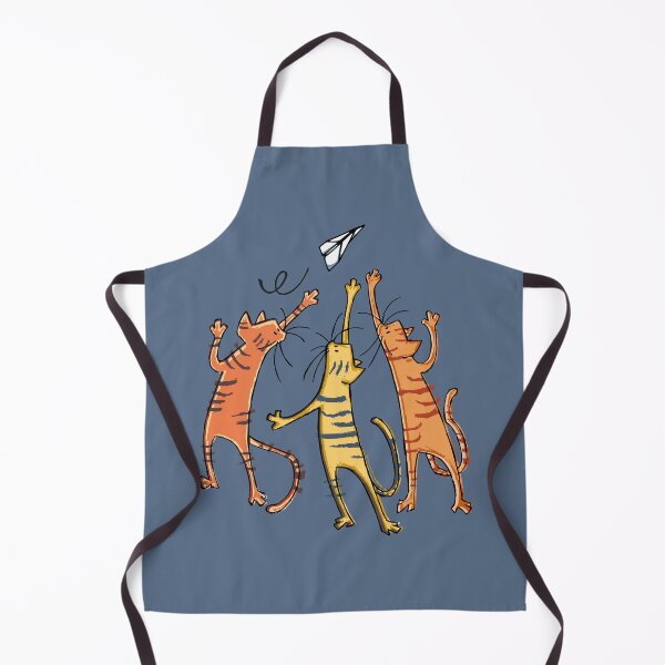 Item preview, Cats and Plane BLUE GREY designed and sold by TheChicken.