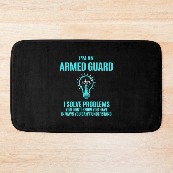 Item preview, Armed Guard T Shirt - I Solve Problems Gift Item Tee designed and sold by oltonomer8.