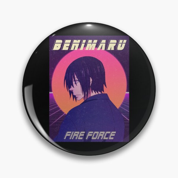 Artikelvorschau, Benimaru Fire Manga Force Retro entworfen und verkauft von PeeblesEmma.