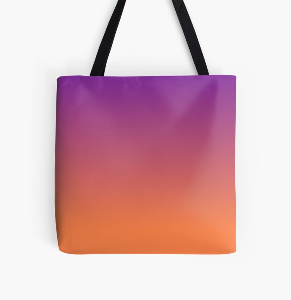 Orange and Purple Gradient Graphic T-Shirt for Sale by dumbtree