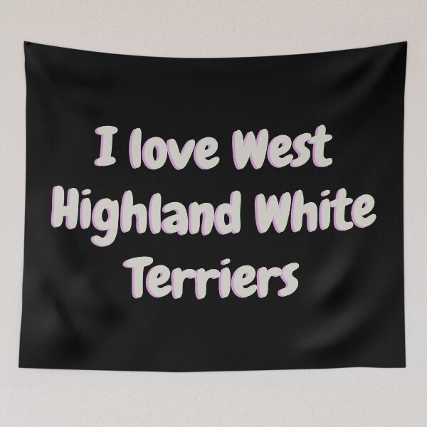 Item preview, West Highland White Terrier designed and sold by gerafuckinnoise.