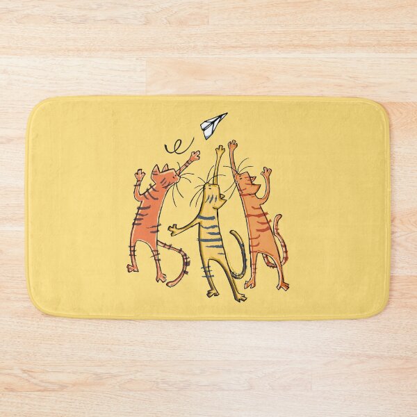 Item preview, Cats and Plane CREAM YELLOW designed and sold by TheChicken.