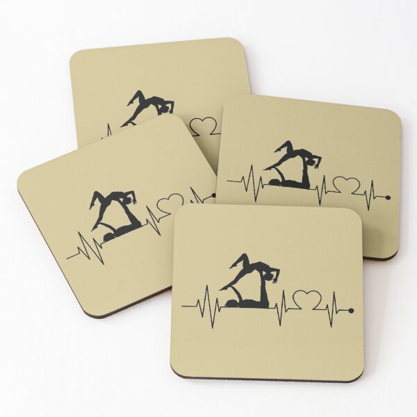 Item preview, Acroyoga Yoga Heartbeat Heart Funny designed and sold by CuteDesigns1.