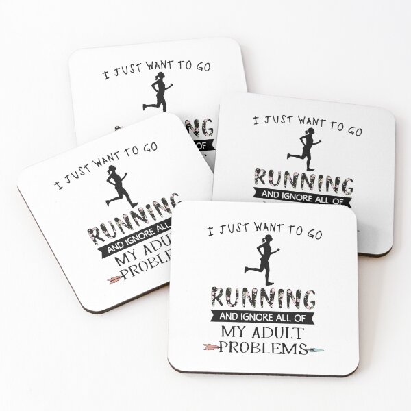 Item preview, I JUST WANT TO GO RUNNING AND IGNORE ALL designed and sold by GilmoPollard88.