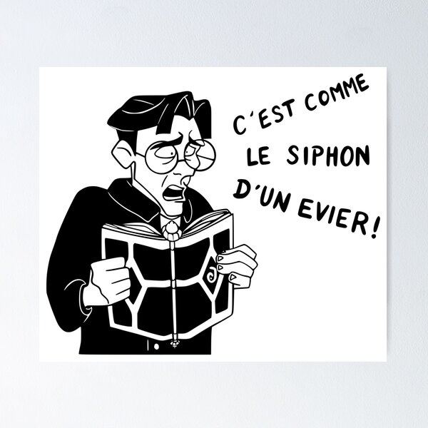Aperçu de l'œuvre Milo dans Atlantide - C'est comme le siphon d'un évier créée et vendue par PotchouDoodle.