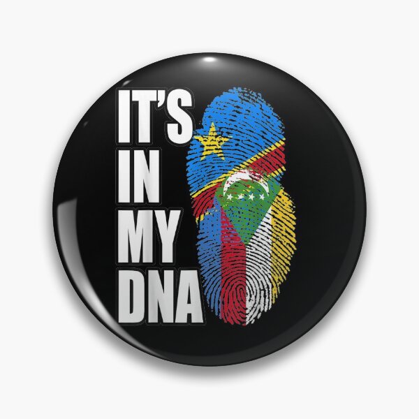Item preview, Democratic Congolese And Comoran Mix Dna Flag Heritage Gift designed and sold by caral8.