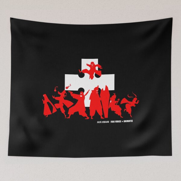 Item preview, Fire manga Force Brigade design designed and sold by PeeblesEmma.