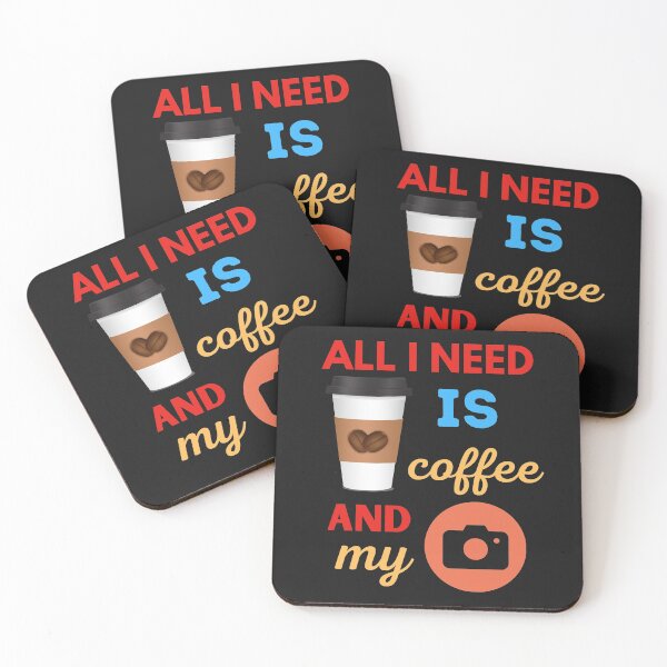 Item preview,  All I Need Is Coffee And My Camera designed and sold by BhavyaBathla.