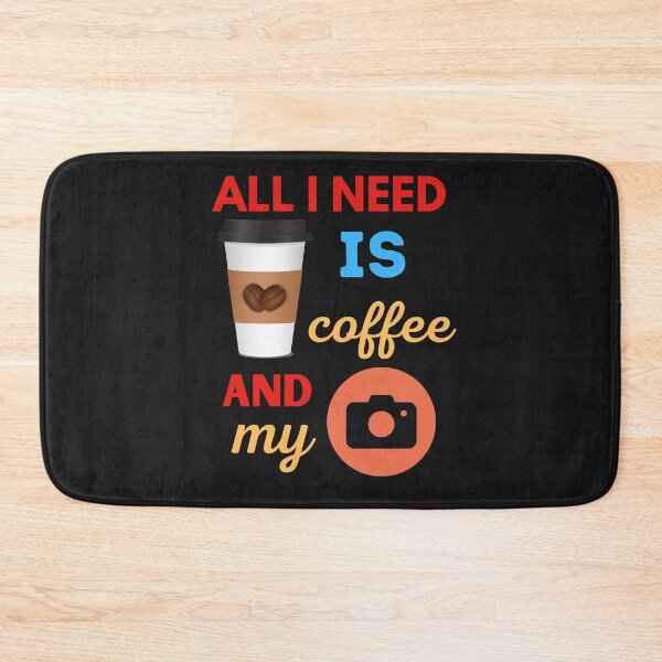Item preview,  All I Need Is Coffee And My Camera designed and sold by BhavyaBathla.
