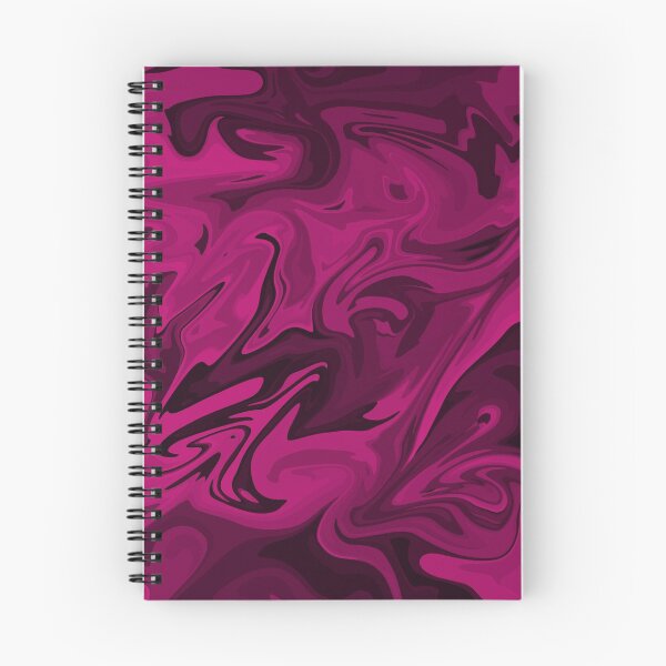 Item preview, Chaos Stream in Magenta Dye designed and sold by Swirlify Apparel.