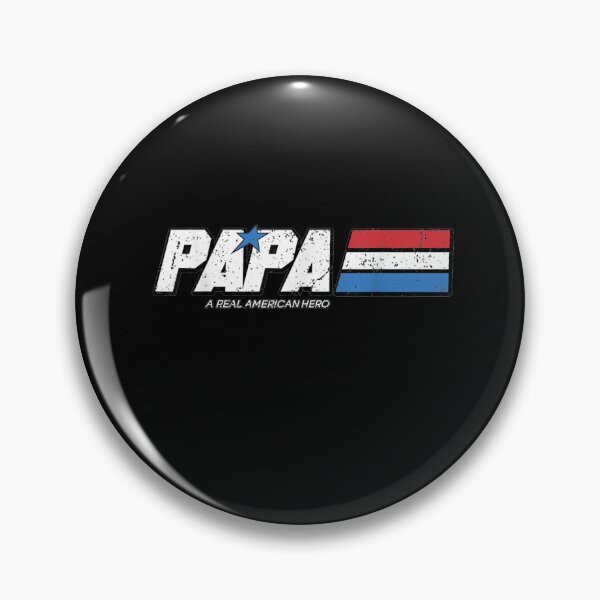 Item preview, Papa A Real American Hero Funny Fathers Day designed and sold by tiffanyart53.