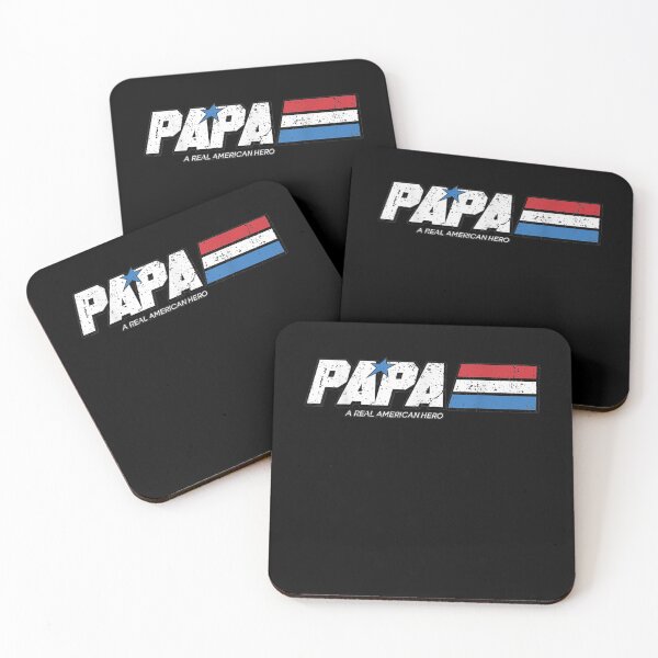 Item preview, Papa A Real American Hero Funny Fathers Day designed and sold by tiffanyart53.