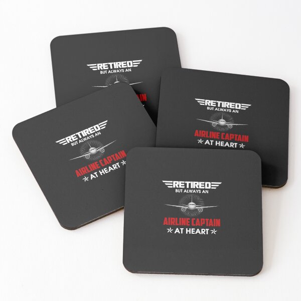 Item preview, Retired Airline Captain Pilot Retirement Gifts designed and sold by BertStuut.