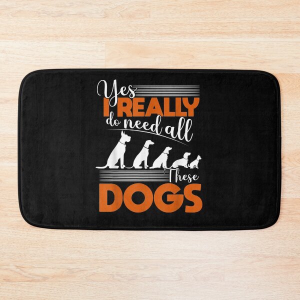 Item preview, I Really Need All These Dogs Funny Dog Lover Gift  designed and sold by caral8.