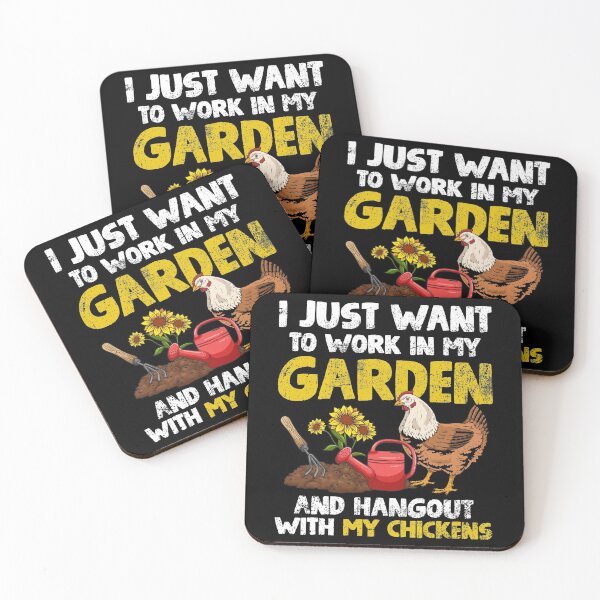 Item preview, Chicken Garden Vintage designed and sold by CreativeGiftShp.
