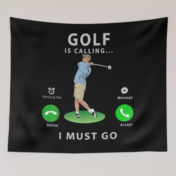Item preview, Golf Is Calling I Must Go Funny Golf Lover Gift  designed and sold by caral8.
