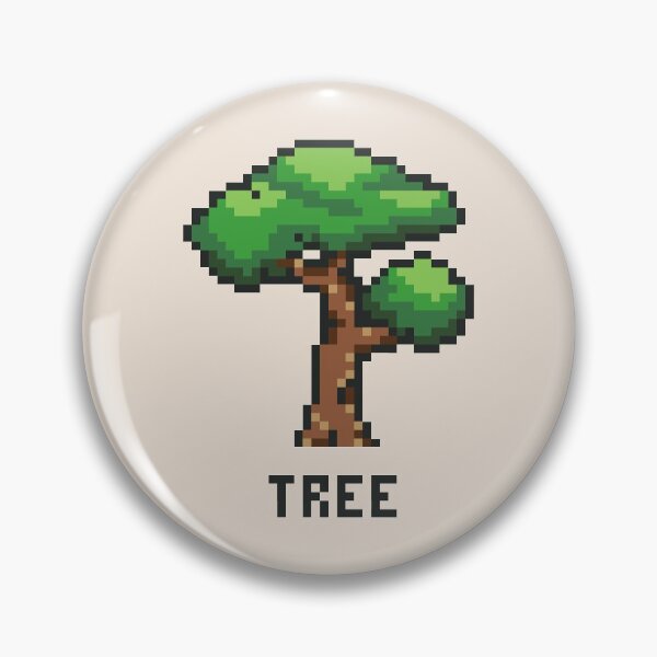 Item preview, Cute Tree RPG Retro Game Pixel Art designed and sold by AnnaYenardi.