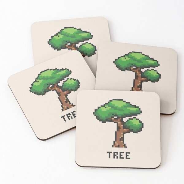 Item preview, Cute Tree RPG Retro Game Pixel Art designed and sold by AnnaYenardi.