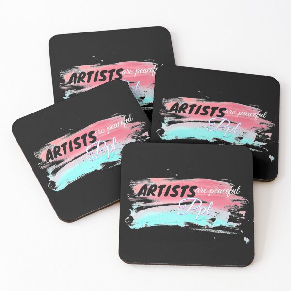 Item preview, Artists are Peaceful People designed and sold by HouseOfWisdom.