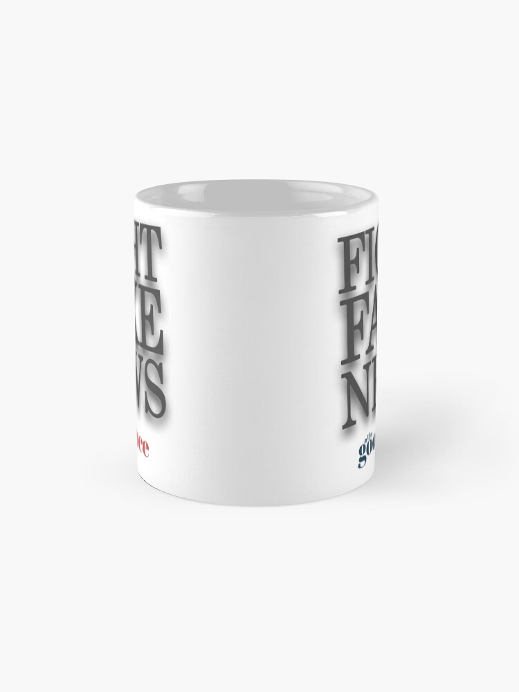 Alternate view of Fight Fake News | The Good Sauce Mug