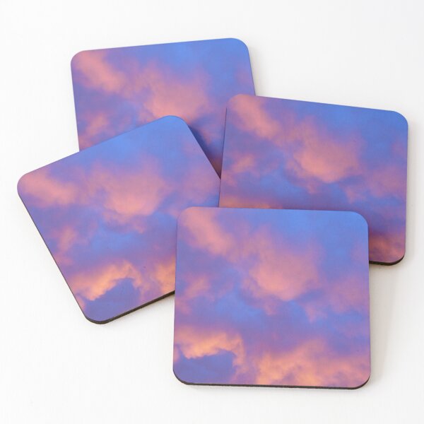Item preview, glow pink orange blue background sky sunset sunsets beautiful scene capture clouds designed and sold by leiriin.