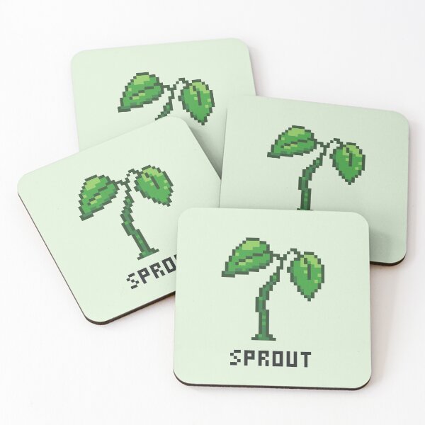 Item preview, Cute Tree Sprout RPG Retro Game Pixel Art designed and sold by AnnaYenardi.
