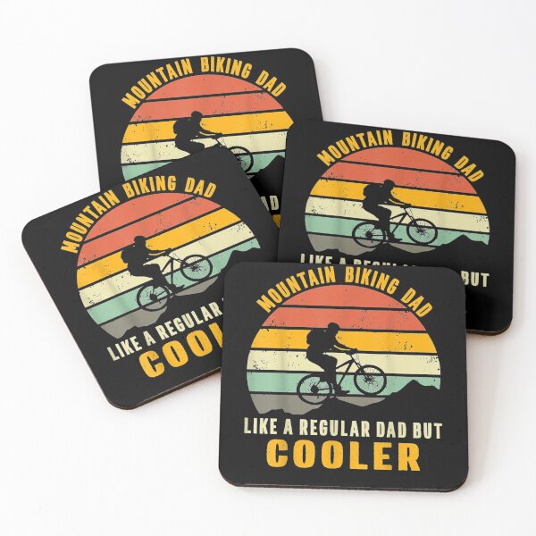 Item preview, Mountain Biking Dad Like A Regular Dad But Cooler Essential Gift  designed and sold by caral8.