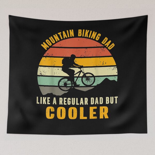 Item preview, Mountain Biking Dad Like A Regular Dad But Cooler Essential Gift  designed and sold by caral8.