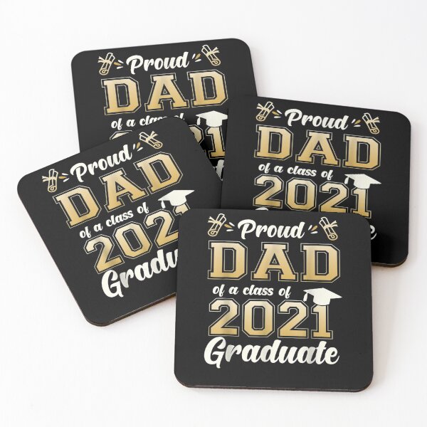 Item preview, Proud Dad Of A Class Of 2021 Graduate Senior 2021 Vintage Gift  designed and sold by caral8.