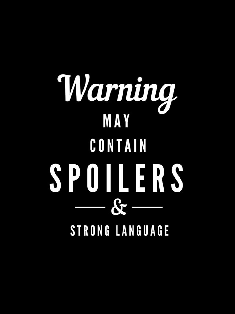 Thumbnail 4 of 4, iPhone Case, Warning: May Contain Spoilers Strong Language Cute Trendy Humorous Slogan Books Reading Writing designed and sold by LeopardPrintLDN.
