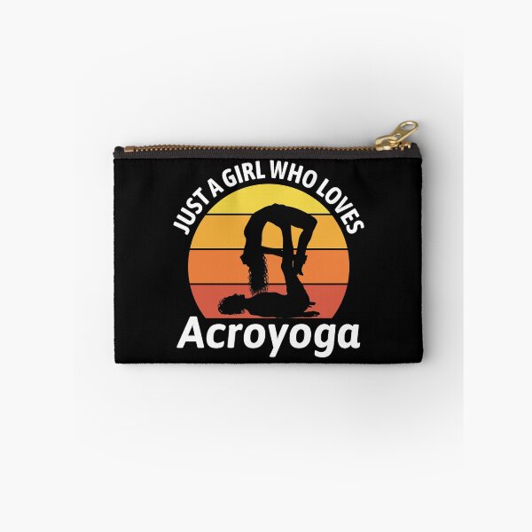 Item preview, Acroyoga Girl Vintage Retro Funny Saying designed and sold by CuteDesigns1.