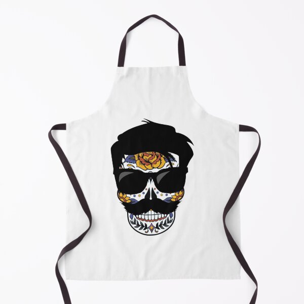 Item preview, Sugar Skull With Mustache And Sunglasses designed and sold by BellaVille.