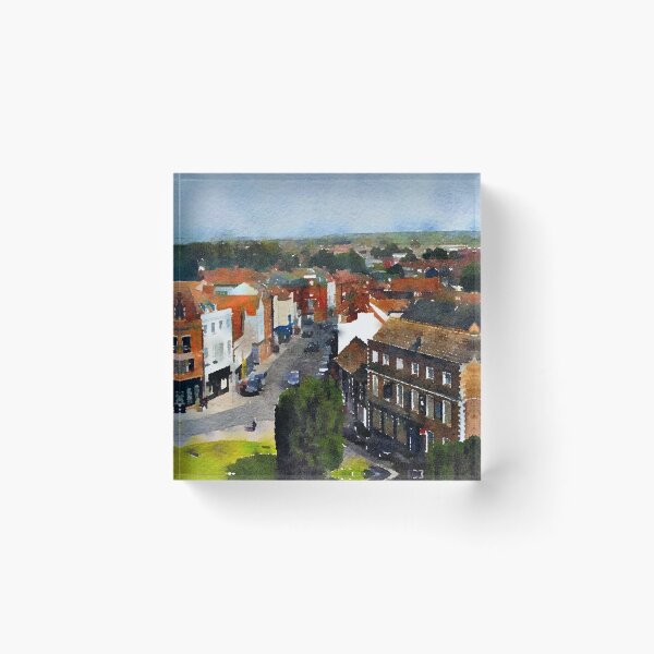 Item preview, View from St. Mary's church, Bridgwater. designed and sold by Antony R James.