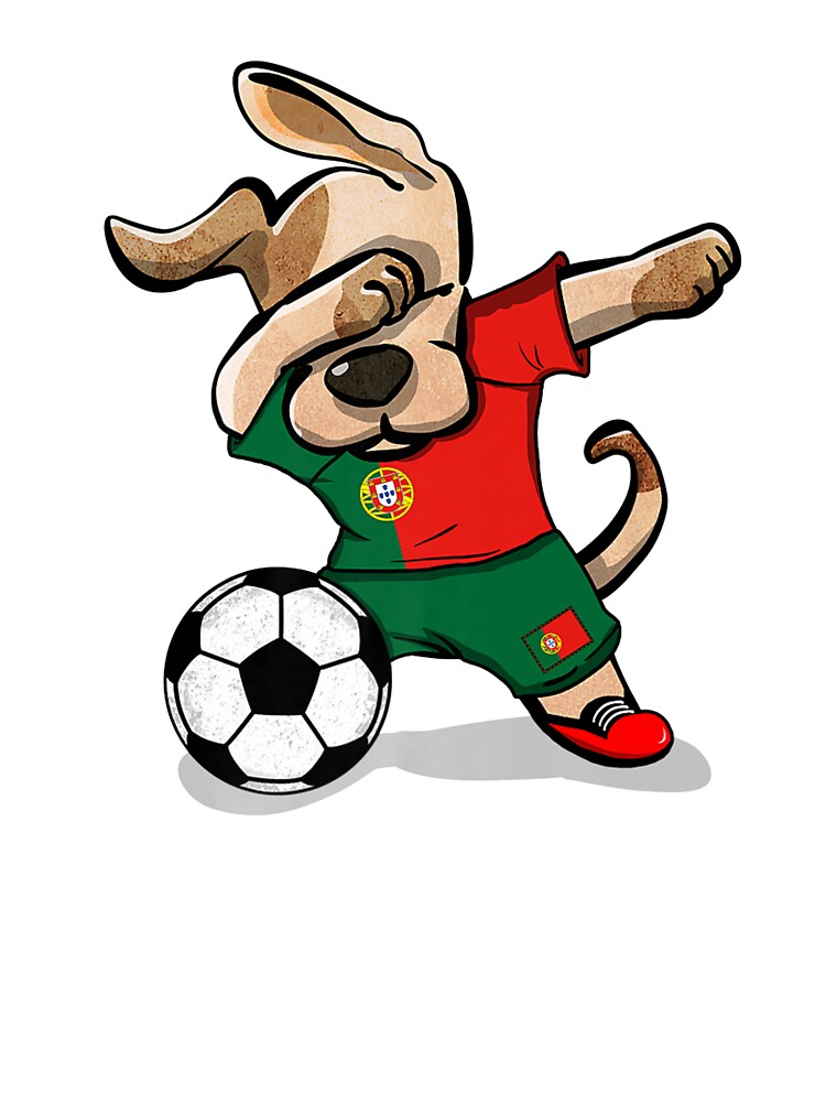 Dog Soccer Jersey Portugal