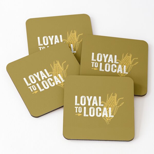 Item preview, Loyal To Local (Stationery) designed and sold by FreshBox Organic Delivery.