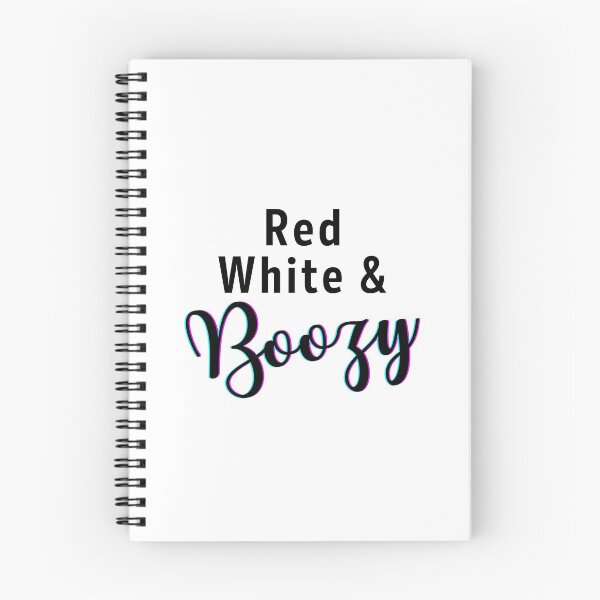 Item preview, Red White And Boozy designed and sold by ZestyFruit.