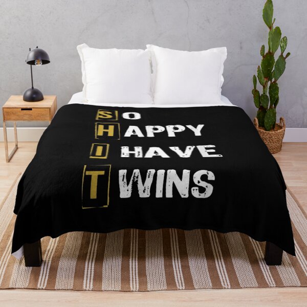 Item preview, So Happy I Have Twins Funny Parent Mom Dad Saying Father Day Gift  designed and sold by caral8.