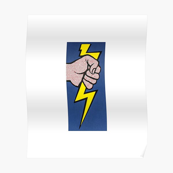 Roy Lichtenstein American Pop Signed Litho Poster
