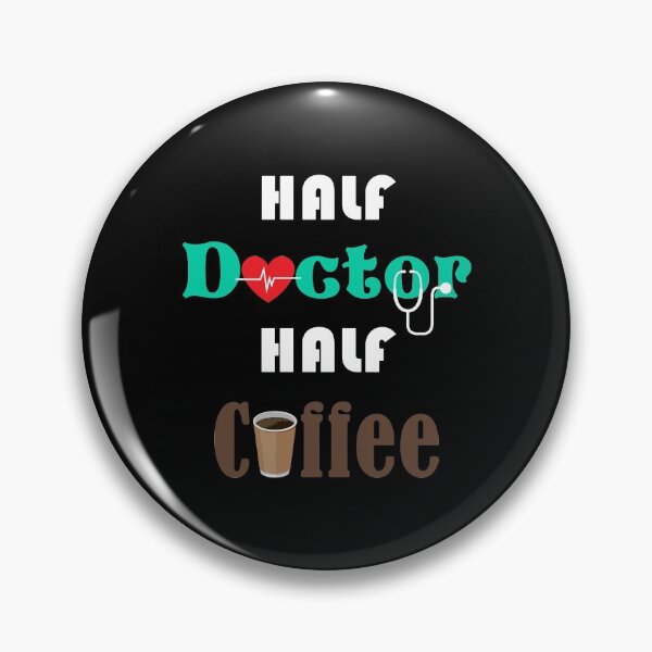 Artikelvorschau, Halber Doktor, halber Kaffee entworfen und verkauft von SHDigital.