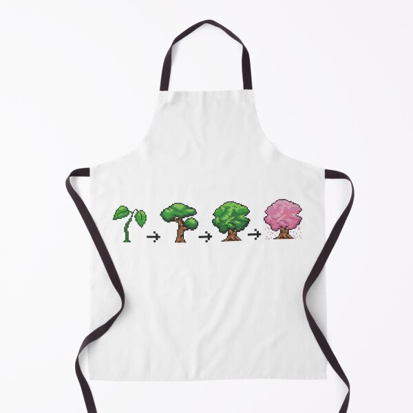 Item preview, Sakura Tree Growth Stages RPG Retro Game Pixel Art designed and sold by AnnaYenardi.