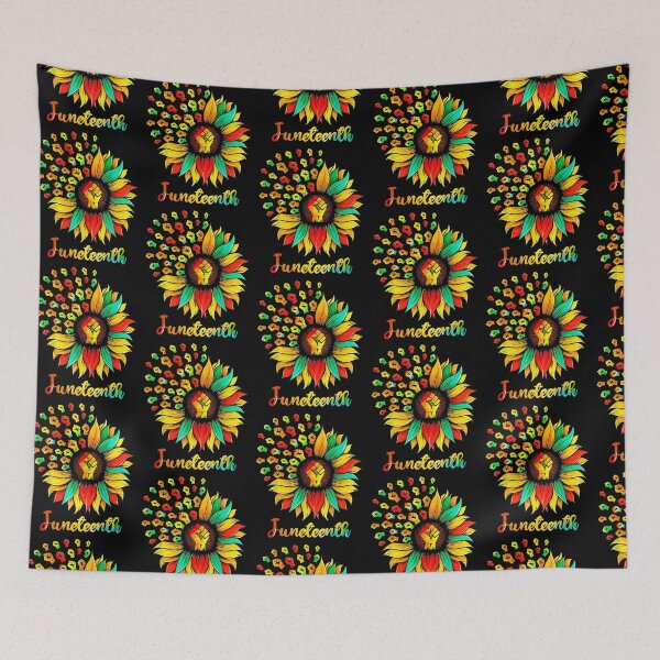Item preview, Sunflower Fist Juneteenth Black History African American designed and sold by wilsonart91.