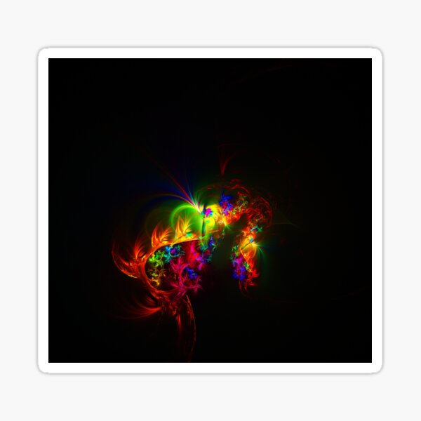 Item preview, Multi-coloured fractal pattern - digital art  designed and sold by traceyeverart.